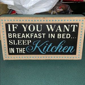 Breakfast in bed decoration